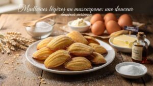 Madeleines légères au mascarpone : une douceur aérienne