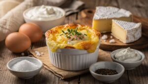 Recette d'œuf cocotte au camembert