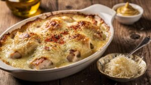 Aiguillettes de dinde gratinées au fromage : recette gourmande