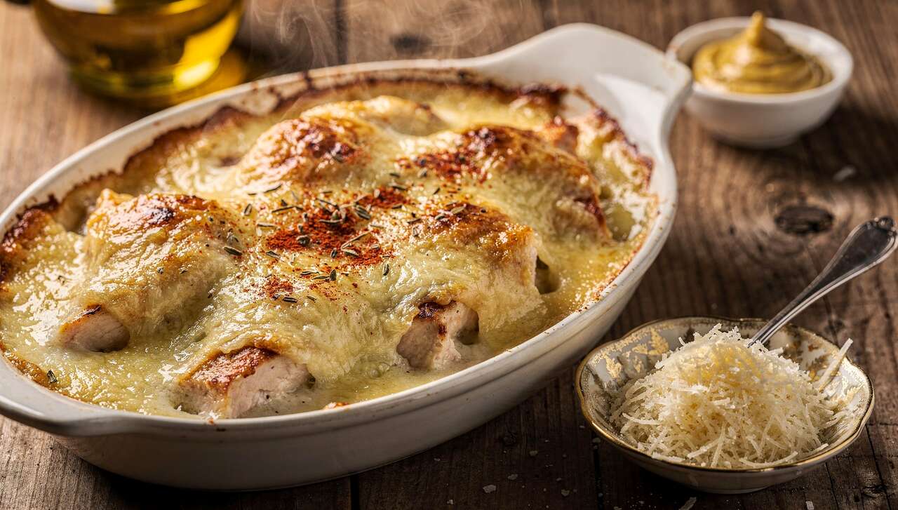 Aiguillettes de dinde gratinées au fromage : recette gourmande