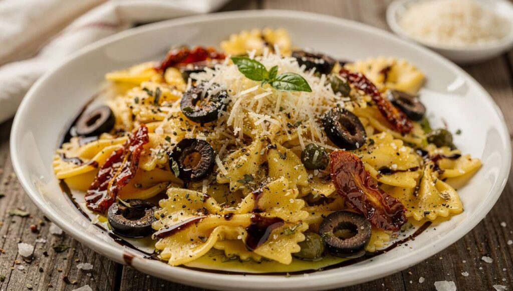 Salade de pâtes italienne au fromage : recette savoureuse