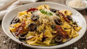 Salade de pâtes italienne au fromage : recette savoureuse