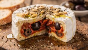 Recette : brie Farci aux Saveurs du Sud