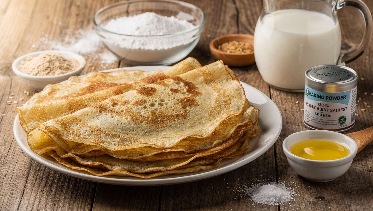 Crêpes légères et allégées : la recette parfaite