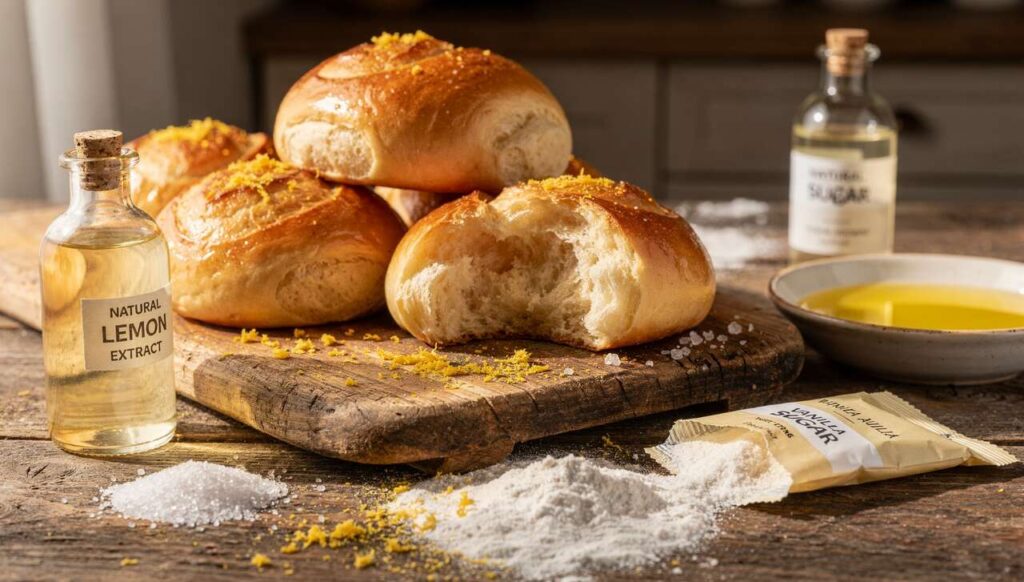 Petits pains au lait citronnés : légèreté et saveur à emporter