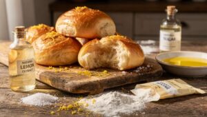 Petits pains au lait citronnés : légèreté et saveur à emporter