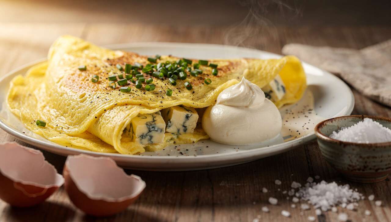 Omelette au Bleu : recette Savoureuse et Originale