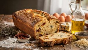 Cake au Bleu et Tomates Séchées : recette Gourmande