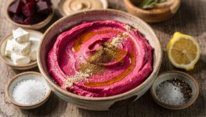 Dip Betterave-Chèvre : recette Savoureuse à Déguster