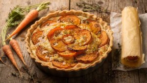 Recette de tarte rustique aux carottes : facile et délicieuse