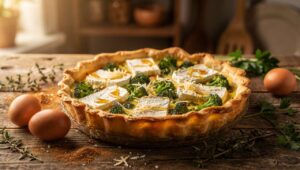 Recette quiche brocoli chèvre : une alliance parfaite