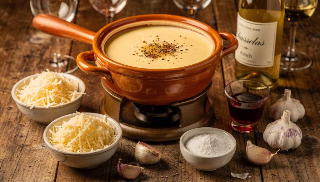 Recette de fondue fribourgeoise : délice suisse à partager