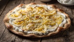 Tarte flambée végétarienne : la recette savoureuse