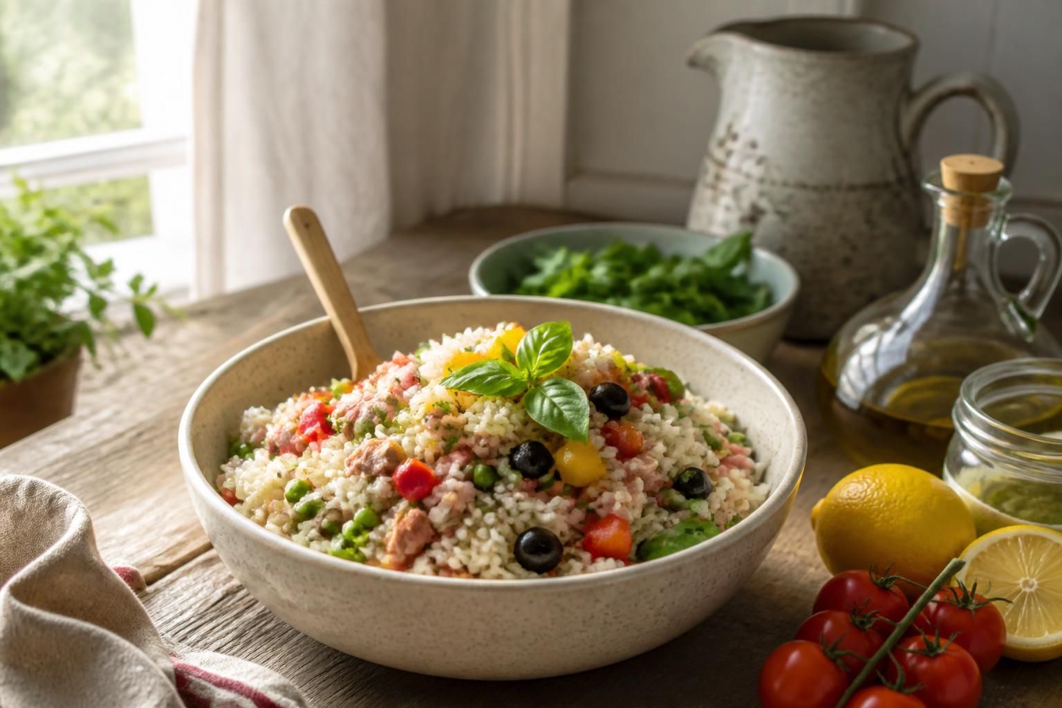Ce que les grands-mères savaient pour assaisonner une salade de riz d'été et la rendre vraiment irrésistible