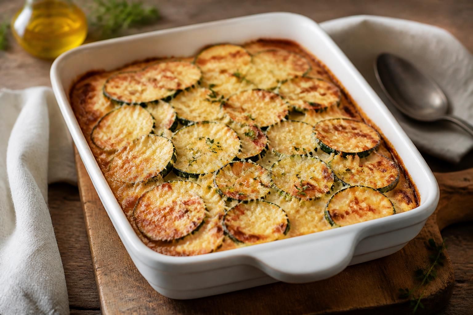 Gratin de courgettes façon mamie : la recette authentique