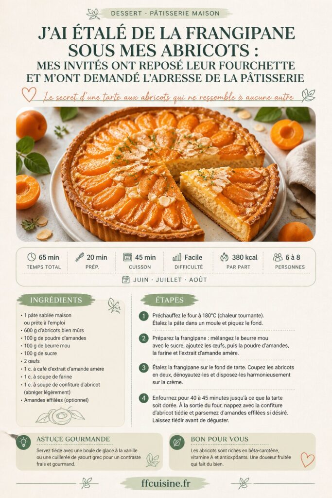 pinterest — j’ai étalé de la frangipane sous mes abricots : mes invités ont reposé leur fourchette et m’ont demandé l’adresse de la pâtisserie