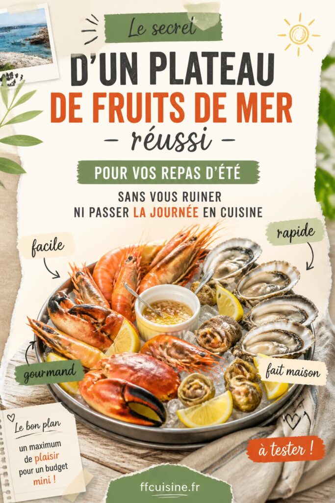 pinterest — le secret d'un plateau de fruits de mer réussi pour vos repas d'été sans vous ruiner ni passer la journée en cuisine