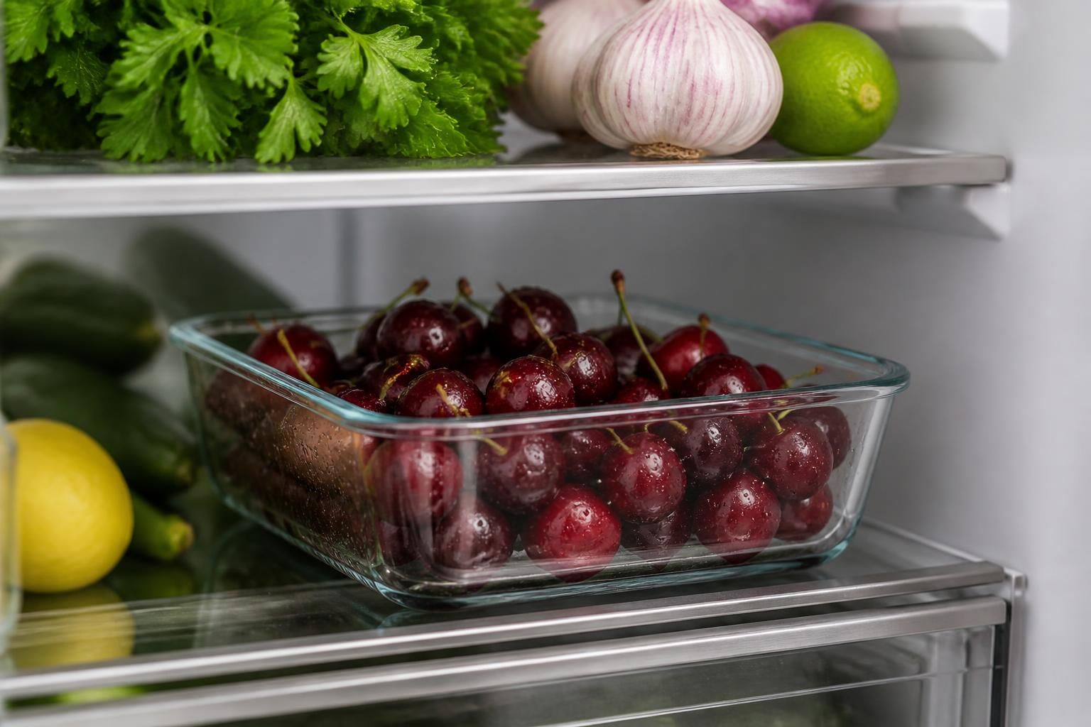 Pas dans la corbeille : les cerises se conservent bien mieux à cet endroit-là