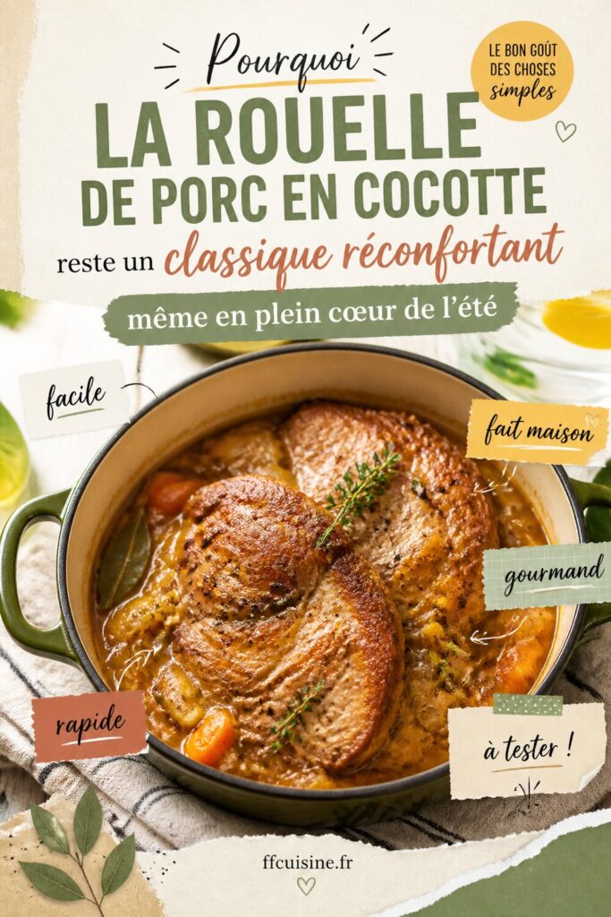 pinterest — pourquoi la rouelle de porc en cocotte reste un classique réconfortant même en plein cœur de l'été