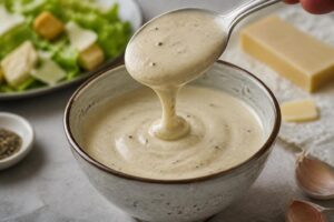Une sauce César bien crémeuse : un seul aliment fait toute la différence