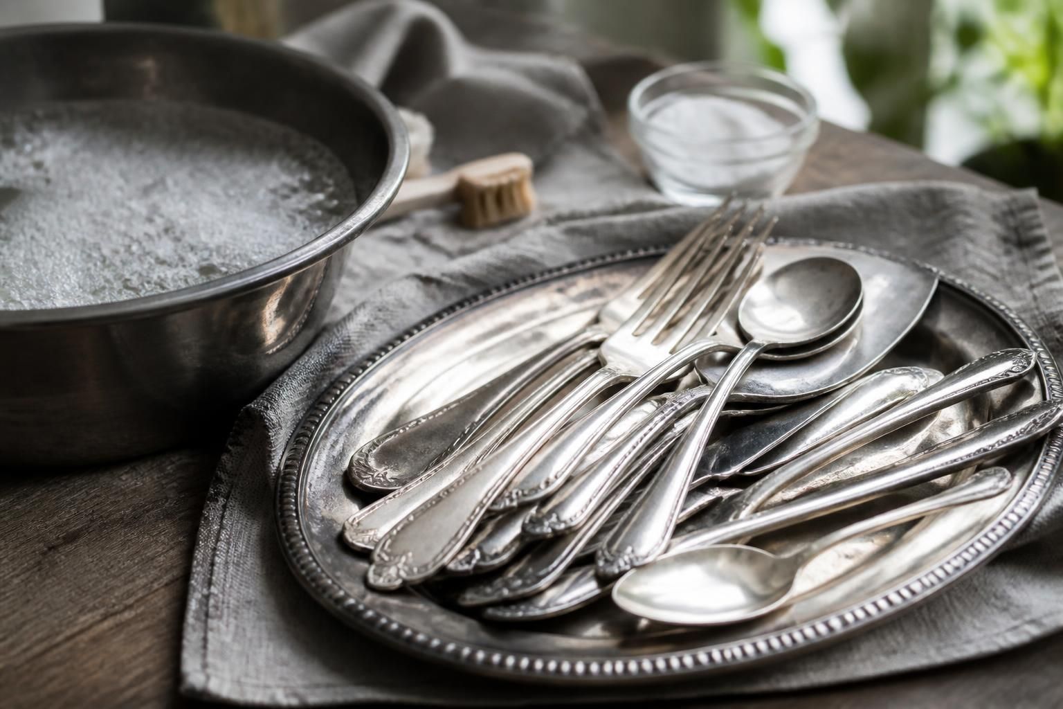 Couverts en argent : comment les nettoyer facilement