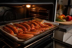 Cuisson merguez au four : temps, température et astuces