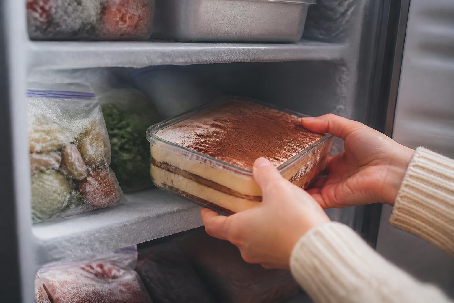 Peut-on congeler le tiramisu maison ?