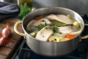 Cuisson du poisson au court-bouillon : temps et astuces
