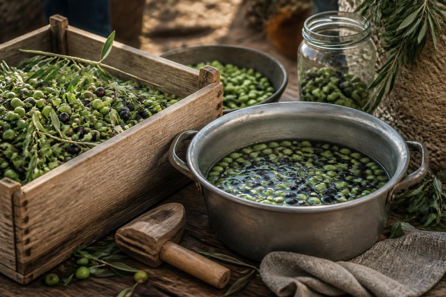 Préparer des olives fraîchement cueillies : guide complet