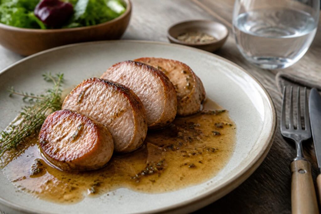 Filet mignon de porc poêlé : la recette facile et parfaite