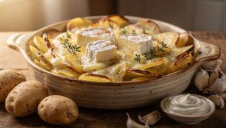 Gratin de pommes de terre au camembert : la recette parfaite