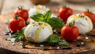 Bouchées Mozzarella et Tomate Cerise : recette Légère