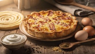 Recette traditionnelle de tarte au Maroilles