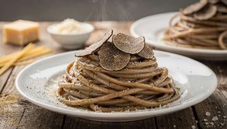 Recette de pâtes à la truffe légères pour deux personnes
