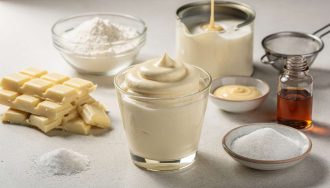 Recette de mousse au chocolat blanc légère et protéinée