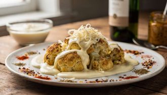 Chou-fleur rôti et sauce crémeuse au Gouda : une recette savoureuse