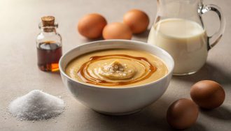 Crème légère au caramel : recette facile et gourmande