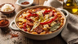 Cassolettes basquaises au fromage de brebis : recette savoureuse