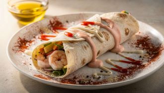 Wrap aux crevettes : recette facile et savoureuse