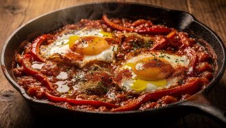 Oeuf à l’espagnole léger : recette facile et savoureuse