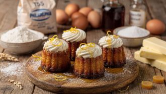 Cannelés façon profiteroles au fromage frais : recette gourmande