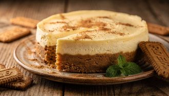 Cheesecake au fromage frais et spéculoos : recette gourmande