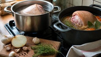 Cuisson du jarret de porc demi-sel : méthodes et temps