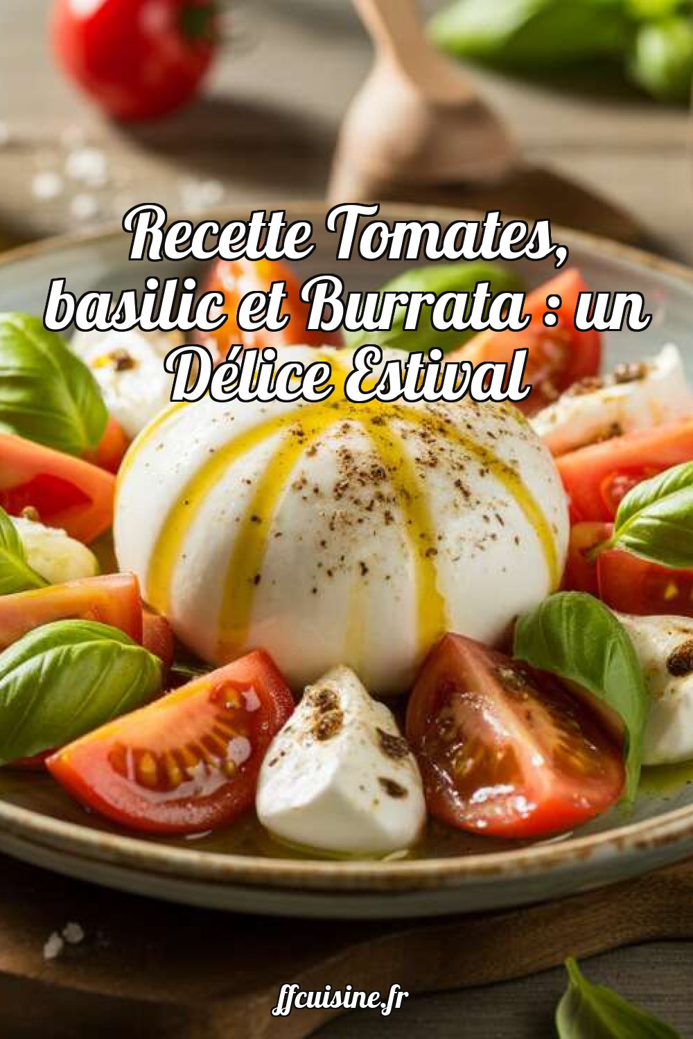 Tomates, Basilic et Burrata : un Délice Estival