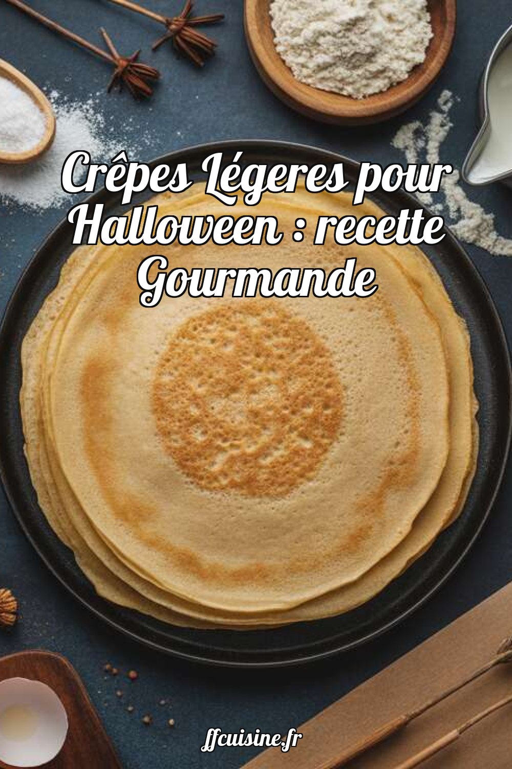 Crêpes Légères pour Halloween