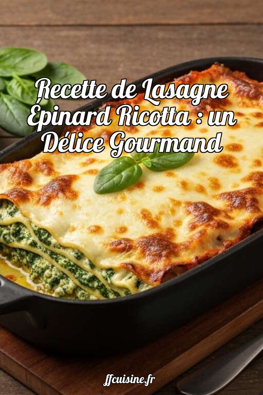 Recette de Lasagne Épinard Ricotta : un Délice Gourmand