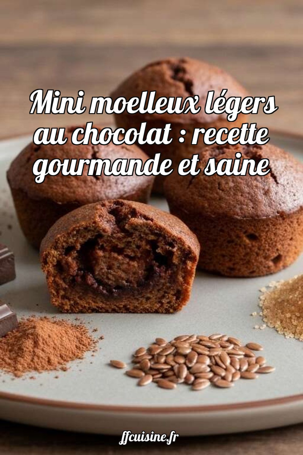 Mini moelleux légers au chocolat