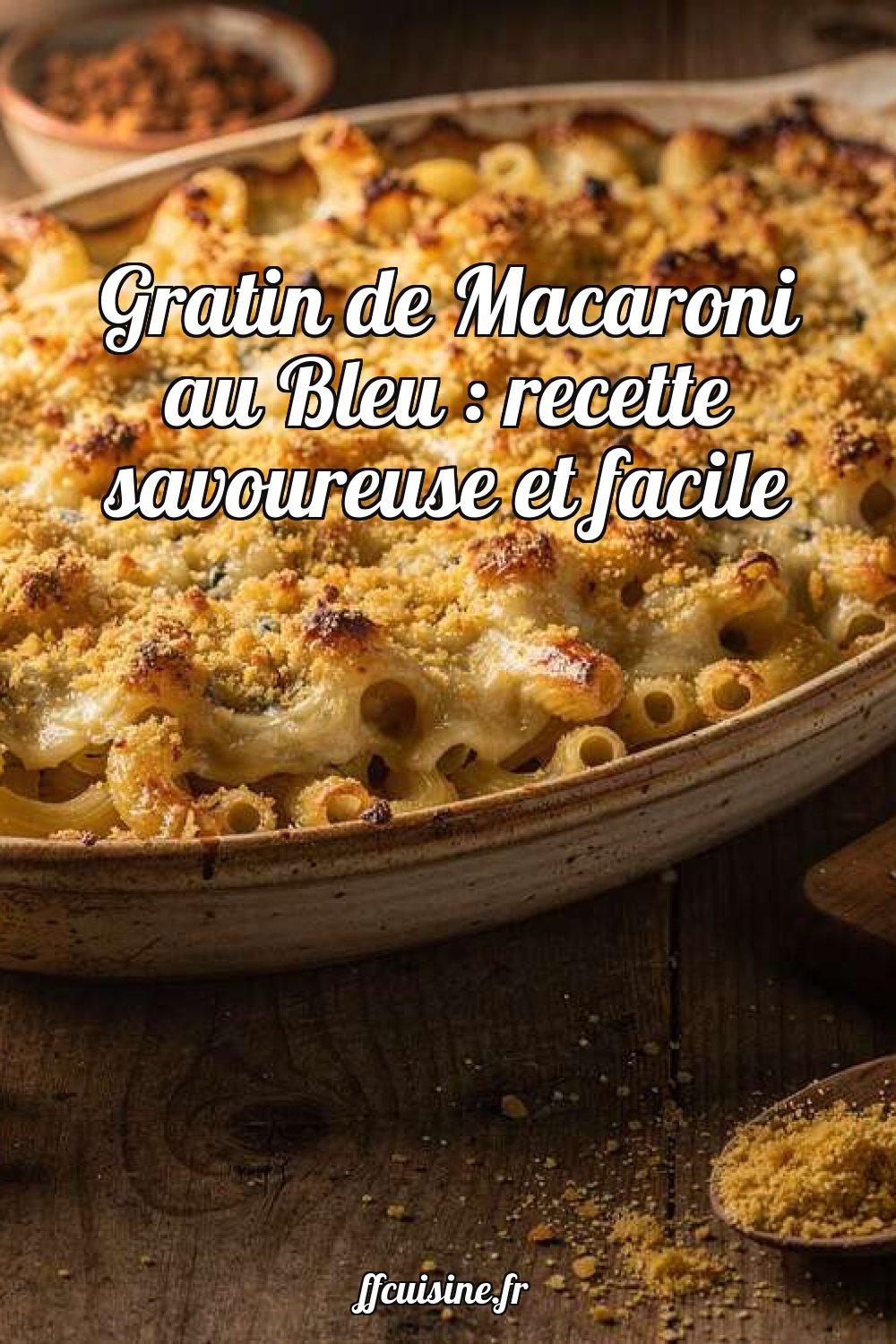 Gratin de Macaroni au Bleu