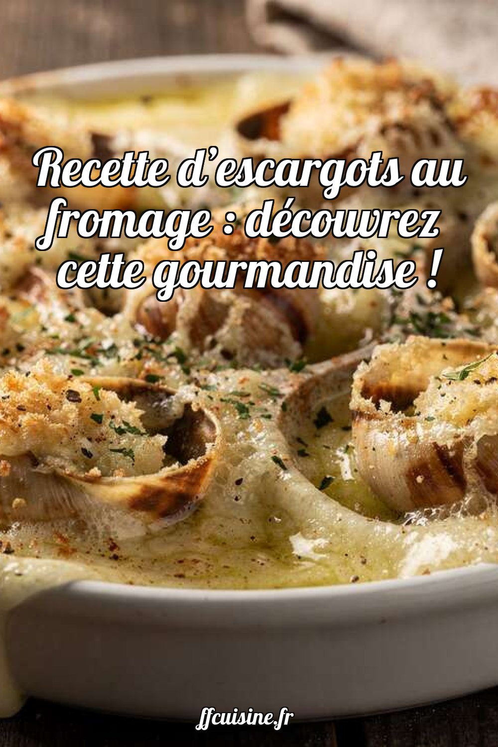 Recette d'escargots au fromage