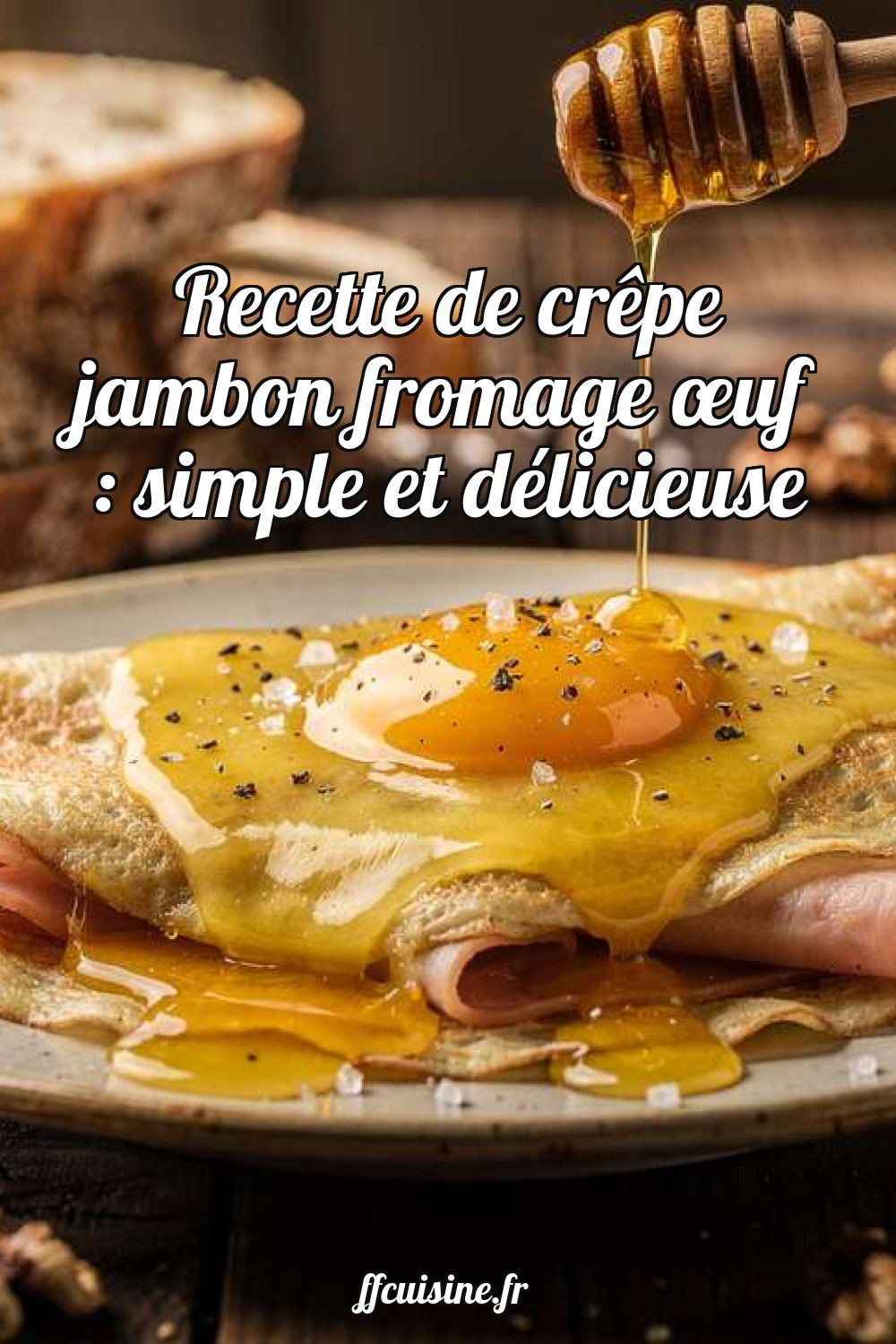 Sandwich Fromage, Noix et Pommes Caramélisées